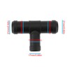 SG Store 2Pcs TEE Heater Water Coolant Hose 3/4" x