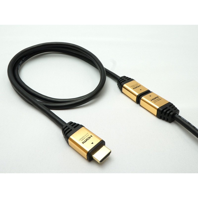 ホーリック HDMI延長ケーブル 1m ゴールド HAFM10-552GD