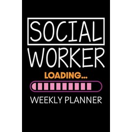 Social Worker Loading UNDATED Planner | Daily, Weekly & Monthly Views | Start Anytime of Year | Social Work Student Planner Agenda & Calendar Date ... Dates, Habit & Password Trackers & More