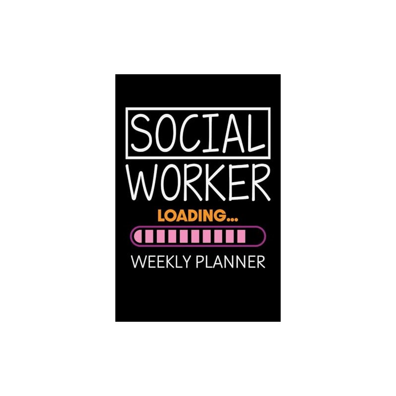 Social Worker Loading UNDATED Planner | Daily, Weekly & Monthly