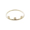 Honeycat Morse Code Tiny Dot Ring in Gold, Rose Gold,