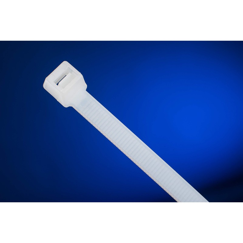 Enrich Self-Locking Nylon Cable Tie 4.0" x 18 lbs, Natural,