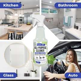Mighty Mint All-Purpose Cleaner Spray for Home, Kitchen, Bathroom, Natural Peppermint Scent, 16oz - 2 Pack