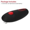 One Touch Electric Can Opener with Smooth Edge Hands-Free Automatic,Battery