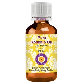dve herbes dve herbes Pure Rosehip Oil (Rosa rubiginosa) Cold Pressed 30ml (1 oz)