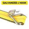 Car Hauler Straps for Trailer Heavy Duty 2" x 10'