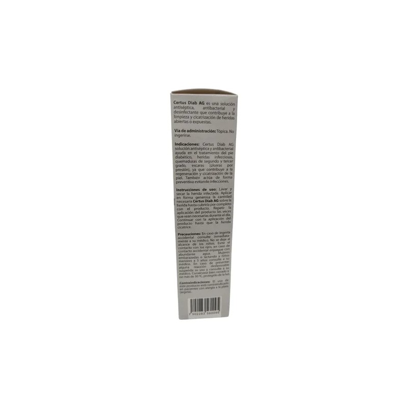 Solucion Curacion Iones De Plata 120ml1 Pza