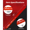 25 Pack 12 Inch 6/12 Tpi Reciprocating Saw Blades for