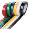 Floor Marking Tape, 1" Wide, Black, Black