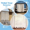 24 Pieces Outdoor Curtain Weights Heavy Outdoor Waterproof Curtain Magnets