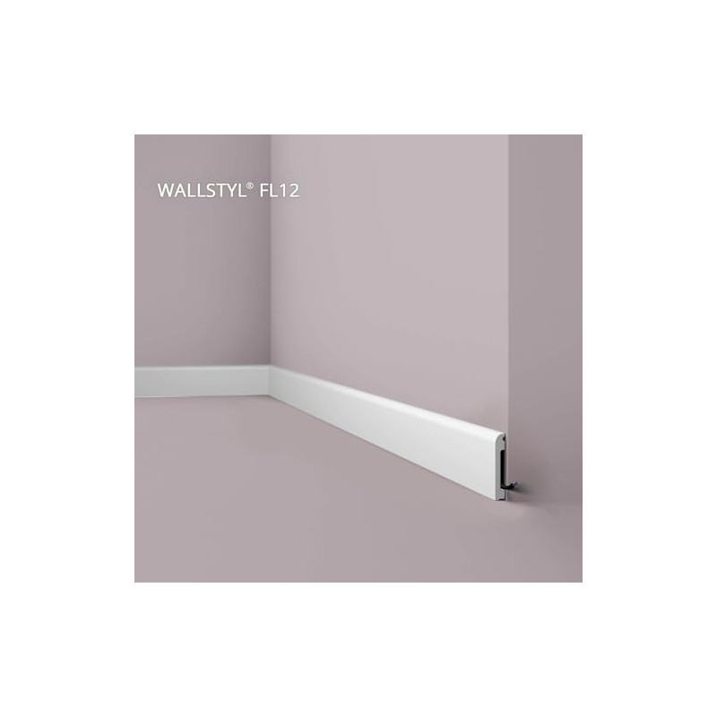 FL12 WALLSTYL Sockelleiste - 80 x 13 x 2000 mm