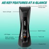 VGR 938 Body Hair Trimmer for Men, Cordless IPX7 Waterproof