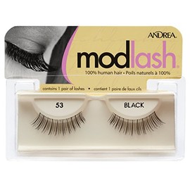Andrea Eyelash Strip Lashes Black [53] 1 ea (Pack of 4)