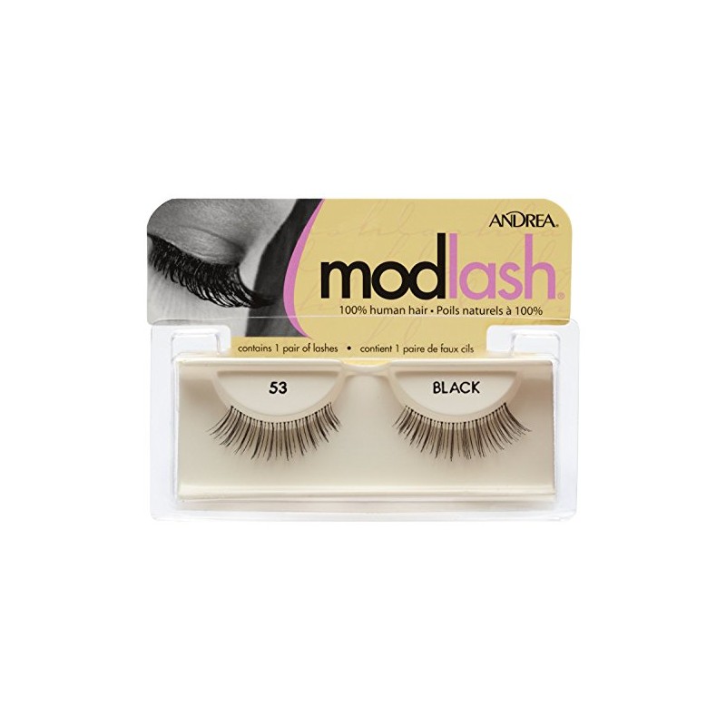 Andrea Eyelash Strip Lashes Black [53] 1 ea (Pack of