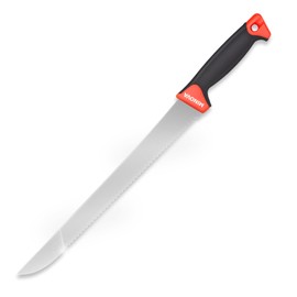 MINOVA Insulation Knife, 14 Inch Serrated Sharp Steel Blade Utility Tool, Insulation Cutter for Cutting Mineral Wool Rock Wool Fiberglass Sod
