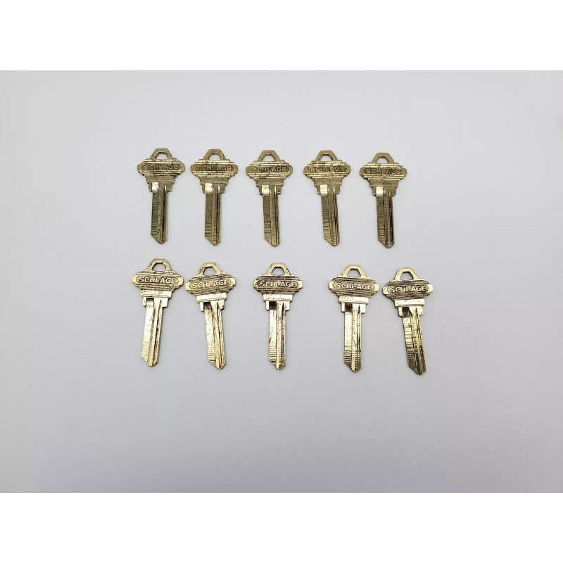 Schlage 10x Schlage Key Blanks 35-101 G Key Way 6