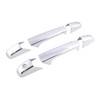 AUCERAMIC Chrome Door Handle Covers Trim Compatible with 2007-2014 Chevy