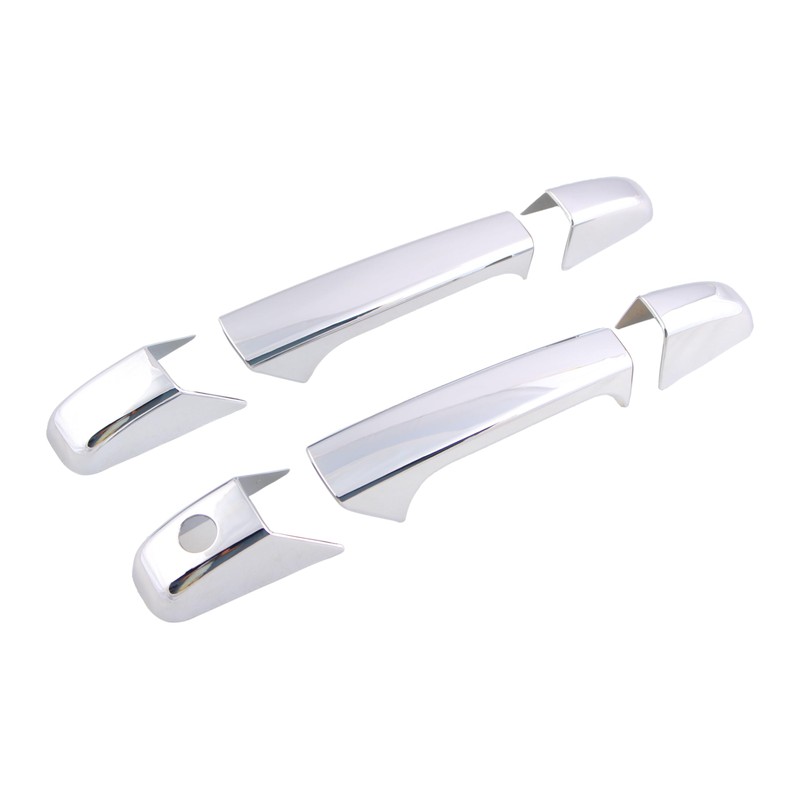 AUCERAMIC Chrome Door Handle Covers Trim Compatible with 2007-2014 Chevy