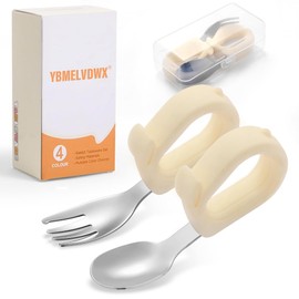 Kids Utensils Set, 18/8 Stainless Steel Spoons and Forks, BPA Free, Dishwasher Safe, Children Safe Toddler Flatware
