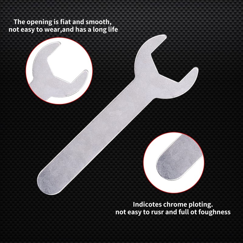 Biqing 12PCS Single END Spanner Set,2mm Super-Thin Open End Wrench