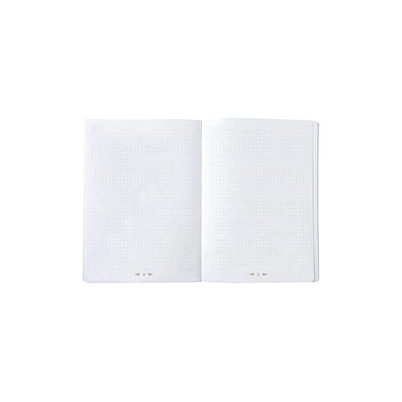 LJ Slim Notebook 21 Dots Peony Pink