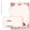 Writing Paper Sets Christmas World Christmas Tale 50 Sheets Letter