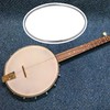 BQLZR 11.34 Inch Chrome Nickel Plated Banjo Tension Hoop Banjo