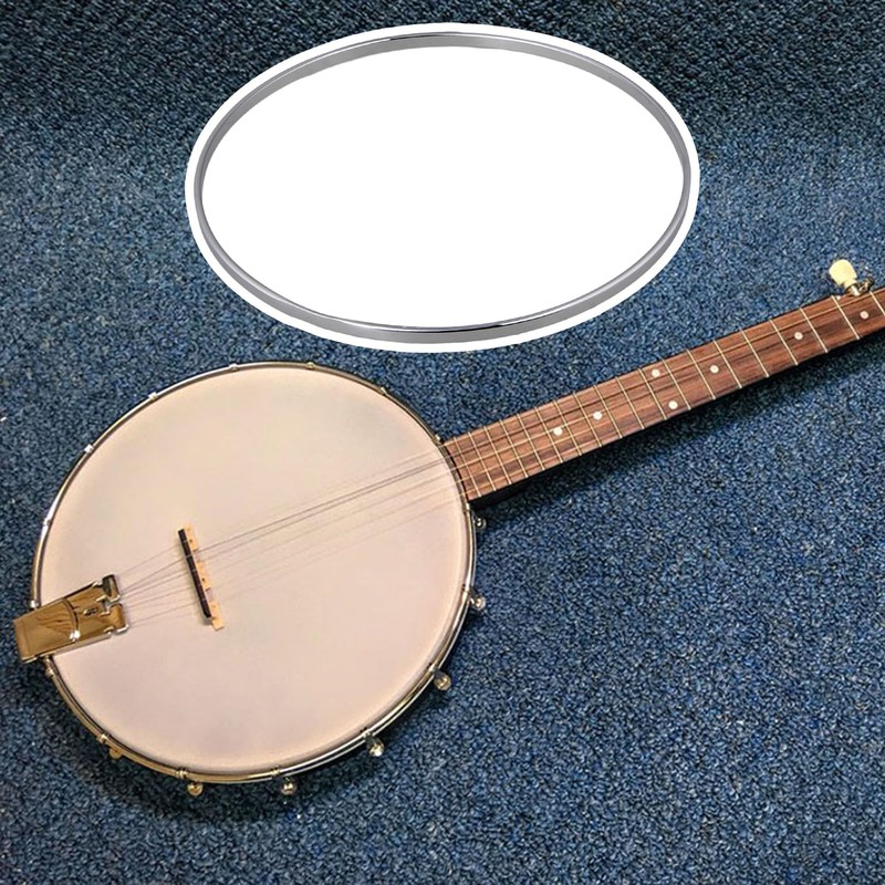 BQLZR 11.34 Inch Chrome Nickel Plated Banjo Tension Hoop Banjo