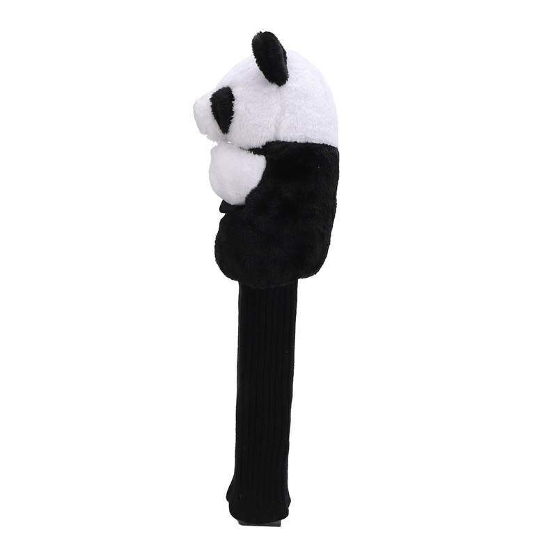 Golf Club Head Cover Plush Easy Cleaning Cute Panda Golf
