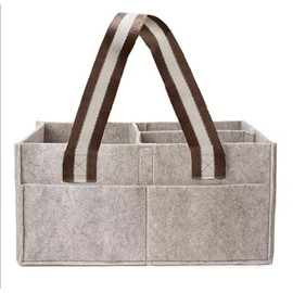 HOME FOR EACH Baby Diaper Caddy Organizer for Diaper Station, Newborn Essentials, Nursery Storage Basket, Baby Shower Gifts and Registry Must-Haves for Boy or Girl