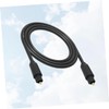 DOITOOL 1.5m Audio Cable Speaker Connection for Amplifiers Black Low-Loss