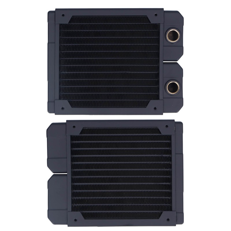 Water Cooling Radiator 14 Pipeline Red Copper Fin G1/4 Thread