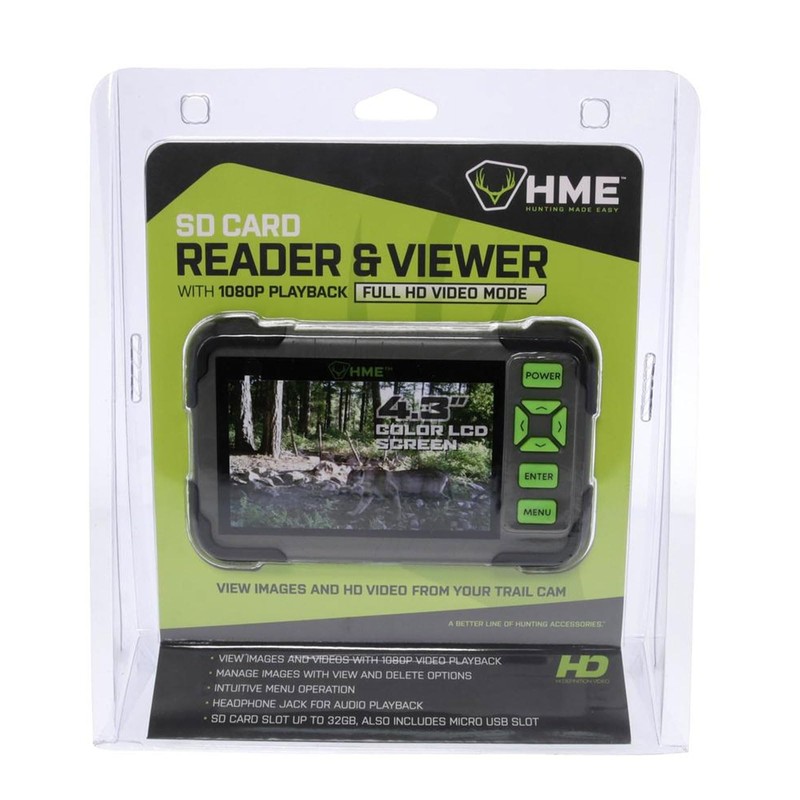 HME High-Definition SD Card Read/View with 4.3" LCD Screen |