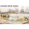 Rubbermaid 7.2 Qt. Handi-Box, Stackable Plastic Storage Bin with Latching