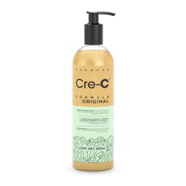 Cre-c Shampoo Anticaida Formula Original de 500 ml con Ingredientes Naturales Cabello Resistente Estimula el Cuero Cabelludo Promoviendo la Circulacion Sanguinea y Fortaleciendo los Foliculos Pilosos