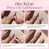 Glamanetic Press-On Nail Remover | Odorless Acetone-free Gentle serum for