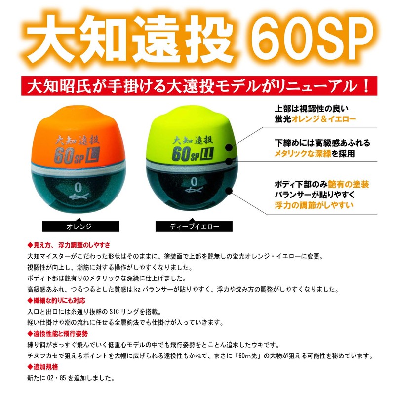 Kizakura Ochi Toss 60 (Rokumaru) SP L 00 Orange