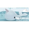 Addcore Narwhal Colour Changing LED Mood Night Light