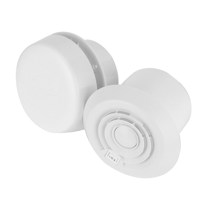 12V Exhaust Fan Dome TopMounted Mute Cooling Air Vent Strong