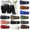 Glamexx24 Unisex Elastic Fabric Belt Braided Stretch Belt Stretchy Belt