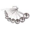 Smithcraft Measuring Cups and Spoons Set, 18/8 Stainless Steel Measuring