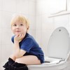 Toilet Seat, Elongated Toilet Seat with Toddler Seat Built in,