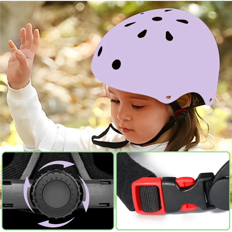 7pzas Kit De Proteccion Rodilla Codo Mano Patinaje Para Niño