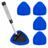 Telescopic Car Windshield Cleaner for Interior Glass – 180° Rotating