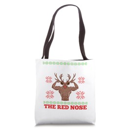 Christmas Brodolf The Red Nose Gainzdeer Funny Tote Bag