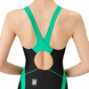 [Arena] Racing, One-Piece Spats (Open Back, Half Leg), Women's, Black
