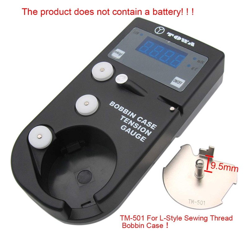 CKPSMS Brand - TOWA Digital Bobbin Case Tension Gauge Compare
