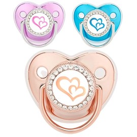 kiruche Pacifier, Newborn, with Disinfection Case, Nuke Pacifier, Hard to Brim, Peaceful Sleep, Pigeon (English Language Not Guaranteed)