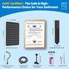 Hibbent All Metal cUPC Certified Shower Head, 10'' High Pressure