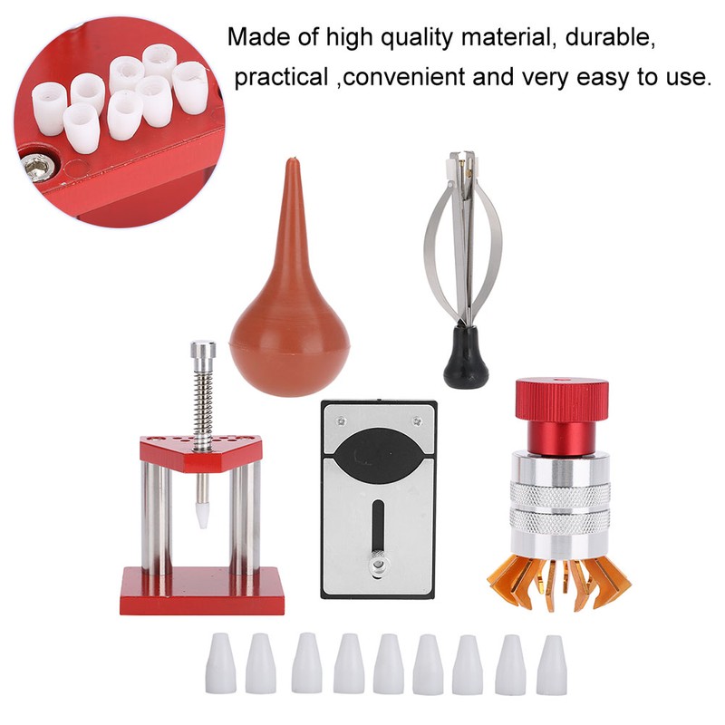 5Pcs Watch Repair Set Kit Rubber Dust Air Blower Watch